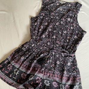 Grey and Pink Romper from AE